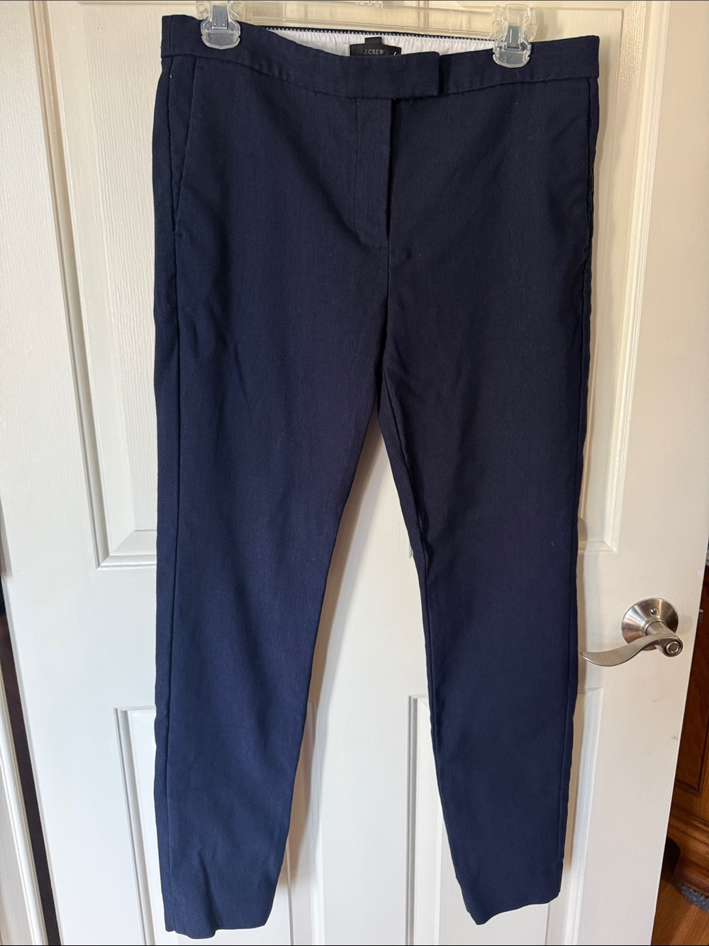 J. Crew Women’s Navy Slim Trousers- Size 8